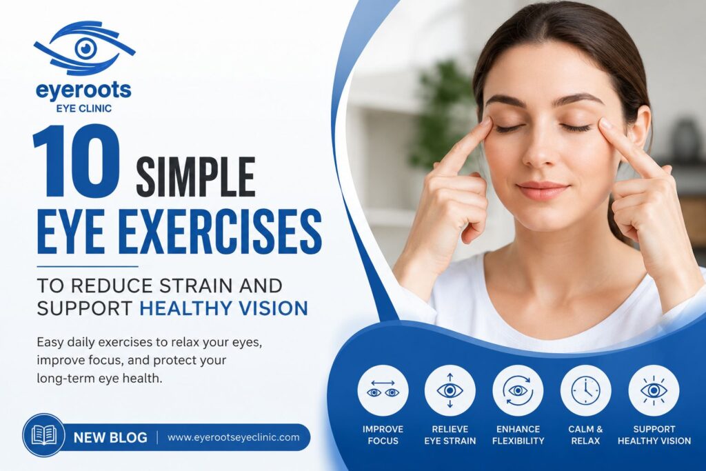 Simple Eye Exercises to Reduce Strain